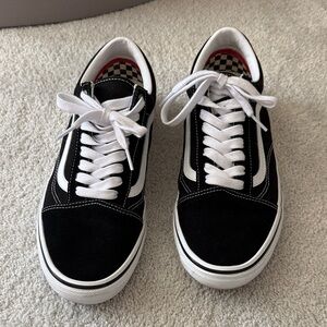 Vans Classic Black and White Men's Sneakers
